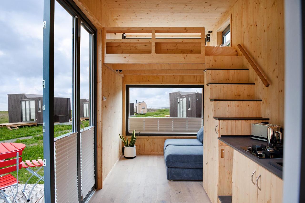 Tiny House Nature 8 Innenlage - Green Tiny Village Harlesiel Carolinensiel Kültér fotó